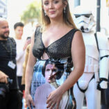 Billie Lourd Carrie Fisher Hollywood Walk Of Fame 60