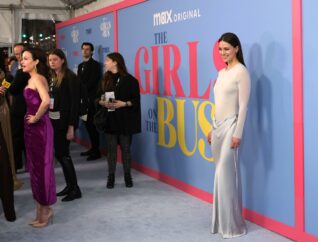 Melissa Benoist The Girls On The Bus Premiere 2