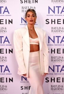 Frankie Bridge 2024 National Television Awards 9