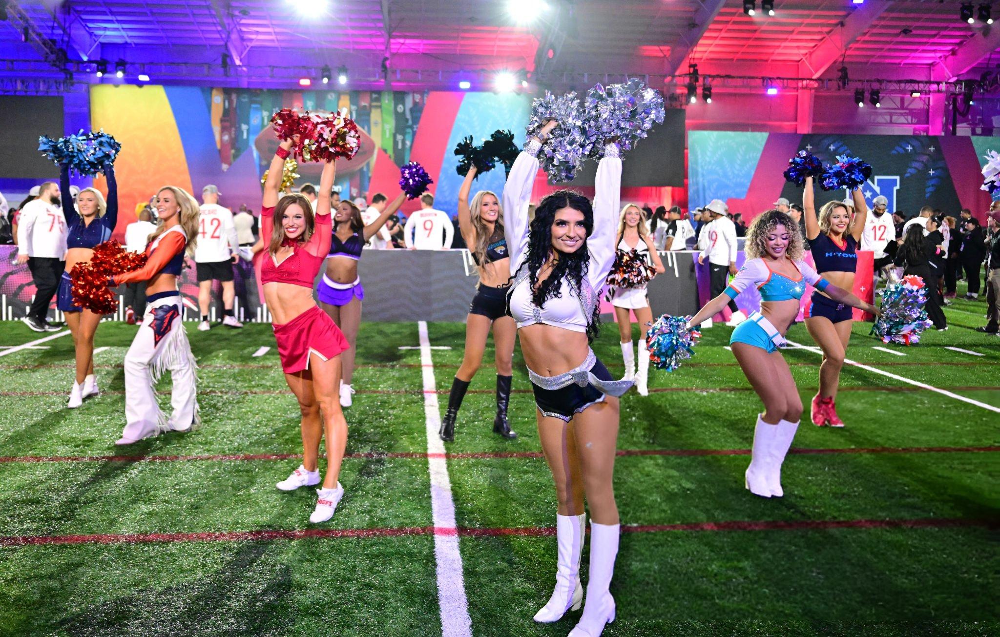 NFL Cheerleaders 2025 Pro Bowl Games